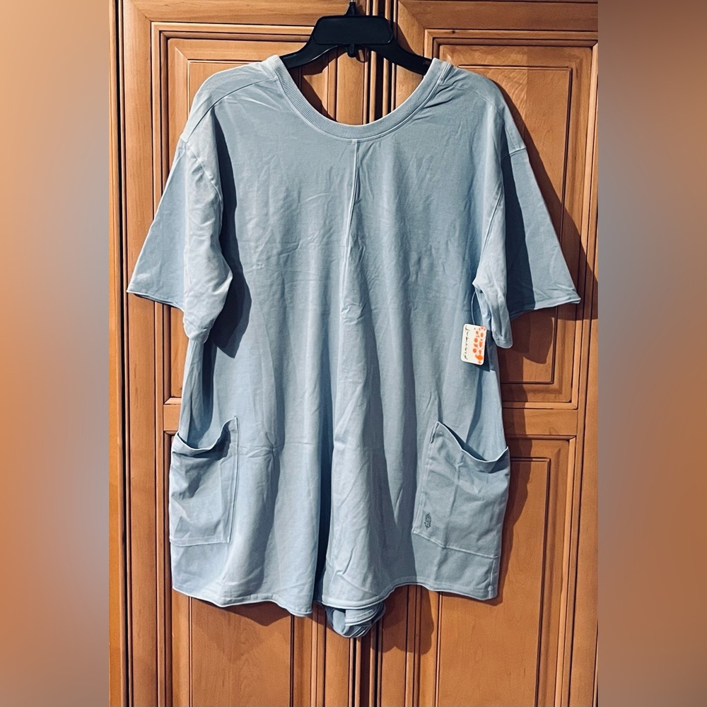 NWT Free People Hot Shot Tee Romper - Picture 6 of 12
